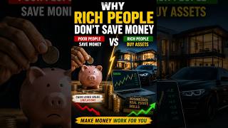 WHY RICH PEOPLE DON'T SAVE MONEY | Moneycraft  #moneycraft21 #investmetnt #moneymaking