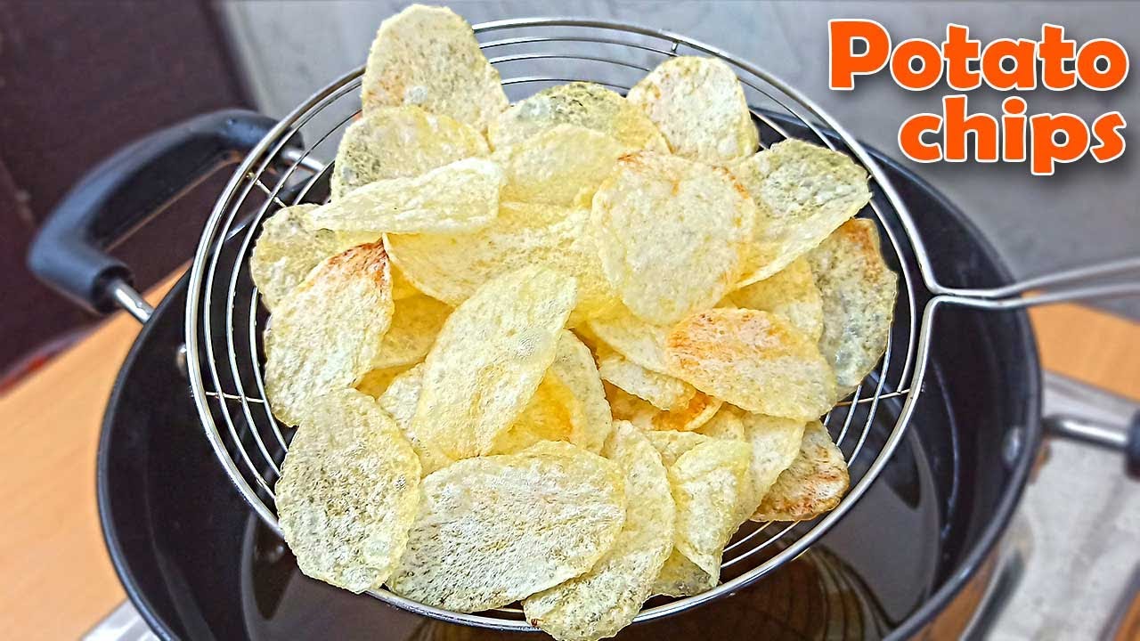 Instant Potato Chips Video in Hindi बाजार जैसे क्रिस्पी आलू चिप्स