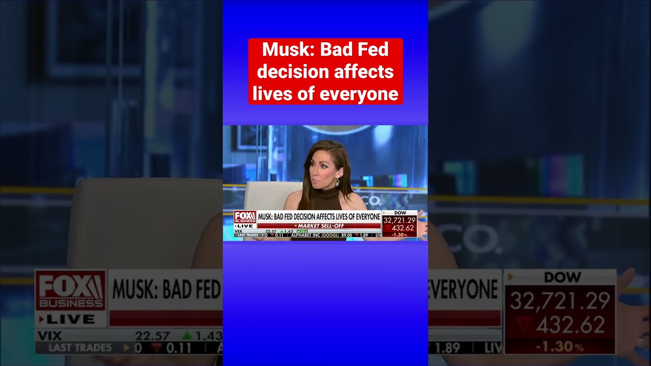 Elon Musk weighs in after White House aims to pick new Fed vice chair based on ‘diversity’ #shorts