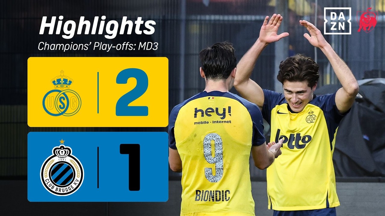 Union SG zet achtervolger op vier punten! 📊 | Union SG - Club Brugge