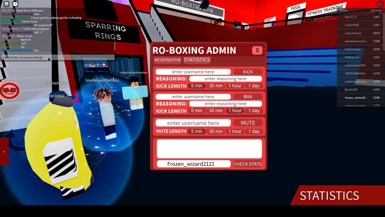 Ro Boxing Admin Script Leaked Youtube - ro boxing script roblox
