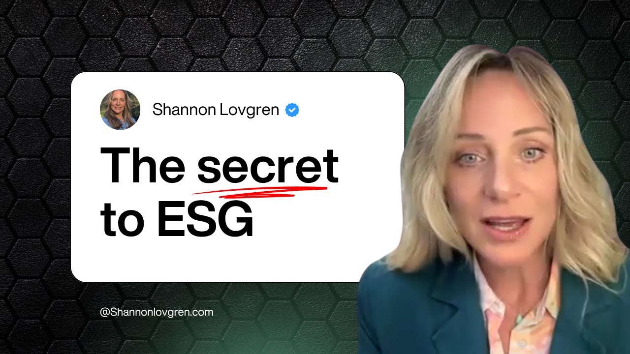 Webinar: The Truth About ESG (No One Talks About)