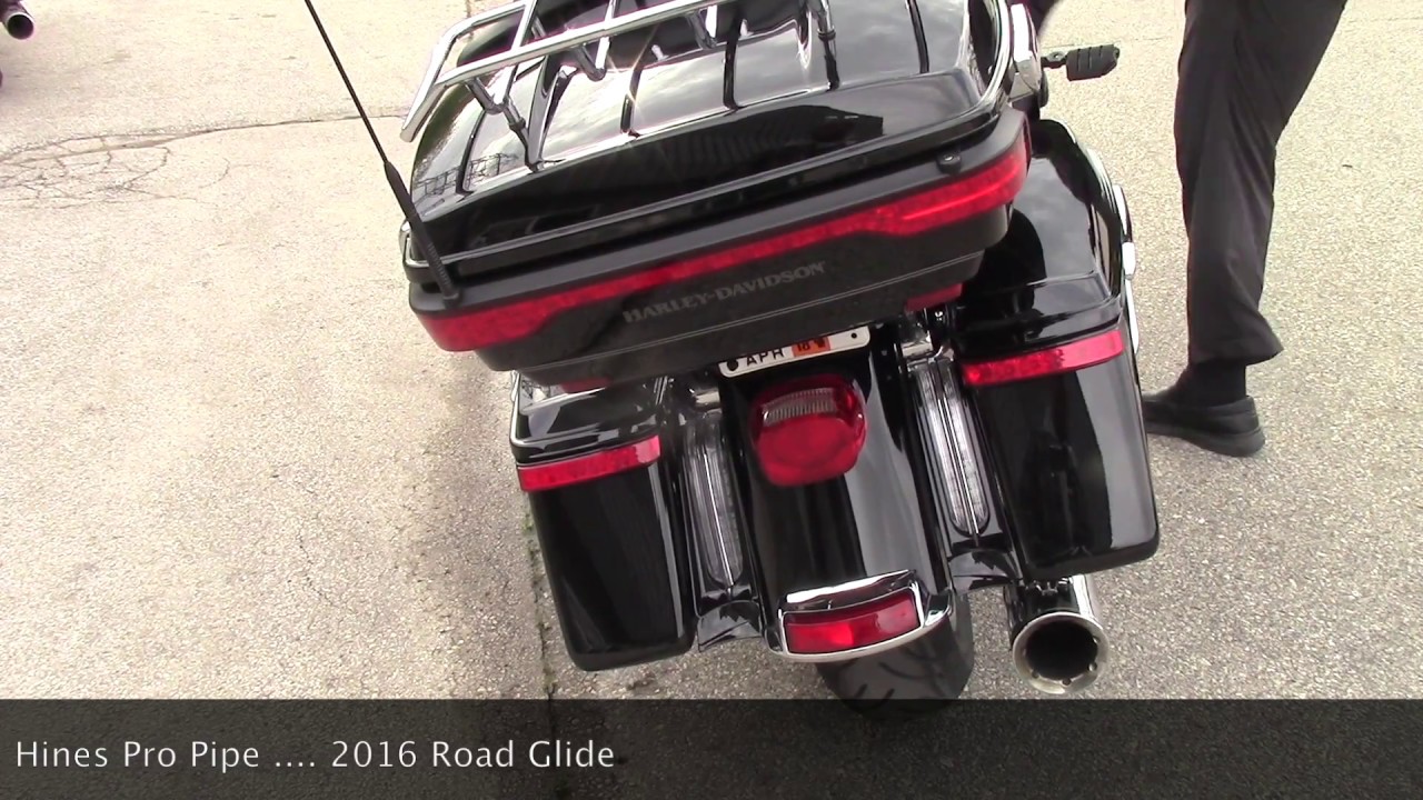 2016 RG Vance Hines pro pipe