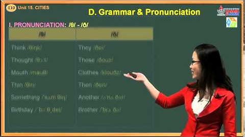 VES Learning - AV 10 - Unit 15.Cities - Grammar & Pronunciation