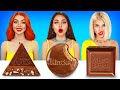 Geometric Shape Food Challenge | Crazy Food Battle and Funny Tricks by RATATA POWER