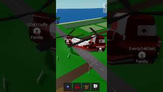 Camioneta con remolque en Helicóptero? # #roblox #brookhaven #helicopter