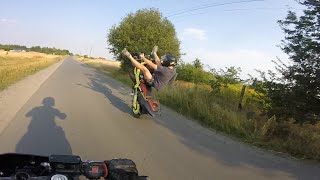 The beginning | Honda CBR 600 F2 Wheelies | Kawasaki Z800 | Yamaha R6 | Honda CBR F4i