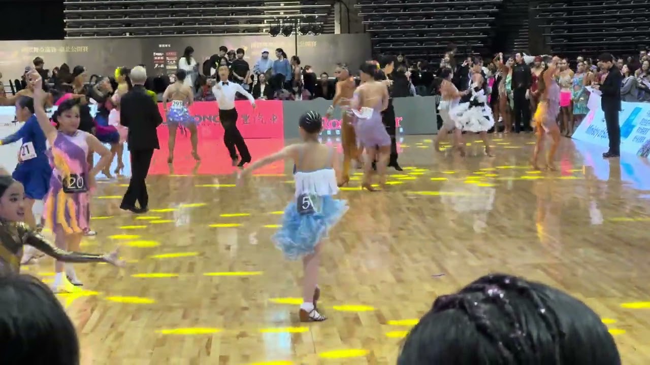 拉丁三項R-1-C 20260227台北亞巡賽#5 54A 國際U12單人3項拉丁 7marks晉級複賽