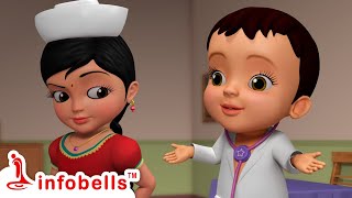 Doctor Chitti, Magu aluttide  Playing with Doctor Toys | Kannada Rhymes and Cartoons | Infobells