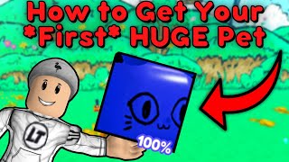 How to Get your *First* HUGE Pet in 2023 | Roblox Pet Simulator X