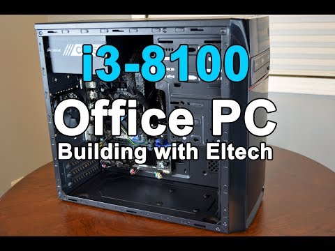 Building an i3-8100 Computer (Step by Step) - Office PC - YouTube