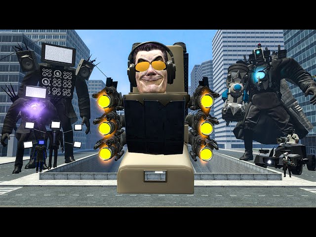 EVOLUTION OF UPGRADED GMAN SKIBIDI TOILET BOSS In Garry's Mod! 