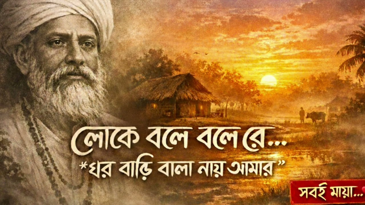 লোকে বলে বলেরে ঘর বাড়ি ভালা নায় আমার | Hasan Raja Song | Folk Sad Song 2026 | Bangla Classic