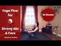 Wrist Free (options) Slow Flow Yoga for Core & Ab Strength {35 mins}