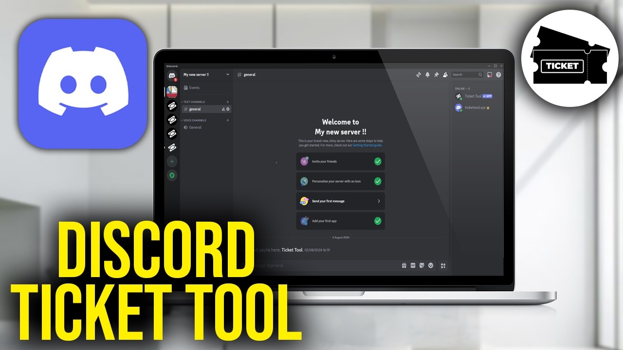 Support Bot Ticket Repopened How To Set Up Ticket Tool Bot in your Discord Server, Support Tickets ...