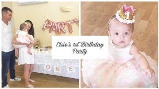 Elsie's First Birthday Party | Floral Theme Party