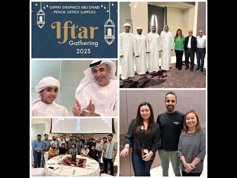 Giffin Graphics Iftar 2023 Park Rotana Abu Dhabi UAE 