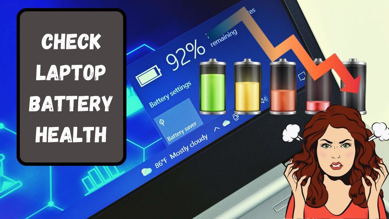 How to Check Battery Health in Laptop Windows 10/11Check Battery