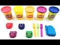 4 Colors Play Doh How to make Ice Cream for Kids with Play Doh Ice Cream Maker