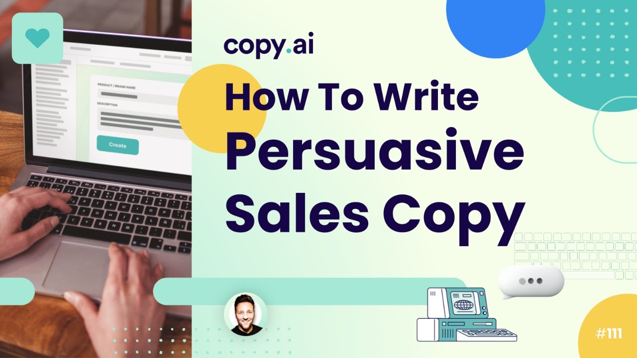 Copy.ai Demo #111: How To Write Persuasive Sales Copy - YouTube