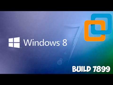 Как установить Windows 8 build 7899 на VMware Workstation Pro
