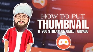 How to Put Thumbnail on Youtube Live Stream While Streaming from mobile (Omlet Arcade)