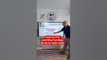 Count by 9 to Look What You Made Me Do By Taylor Swift #taylor #swiftie #teacher #reputation #math