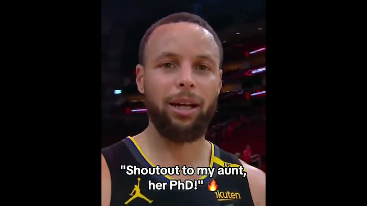 Steph after Game 7 😂