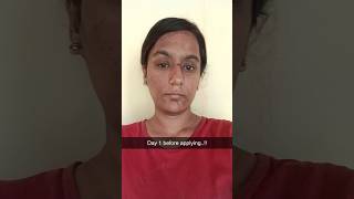 Day 1# 7-day natural glow challenge with fresh aloe vera#Yazhini Stargirl