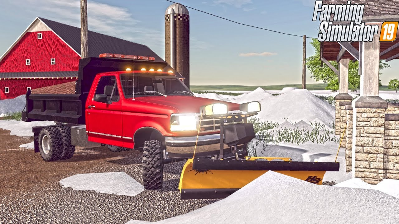 RESCUING SNOWED IN FARM HOUSE! 7.3L POWERSTROKE TRUCK FARMING