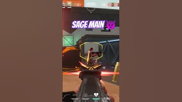 The SAGE main in your team 😳 | sage main | Sage | valorant #valorant #valorantclips #shorts