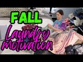 FALL LAUNDRY MOTIVATION 2024 | NON-STOP LAUNDRY | FAMILY OF 4 LAUNDRY ROUTINE