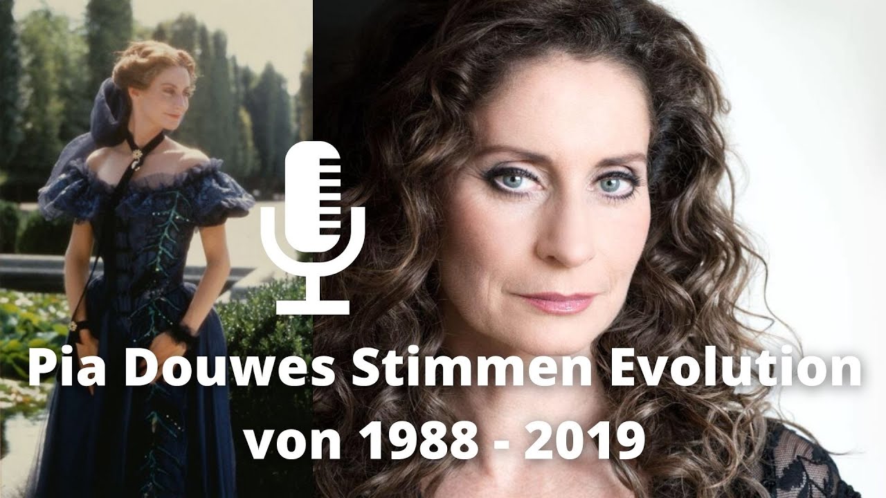 Pia Douwes Stimmen Evolution von 1988 - 2019