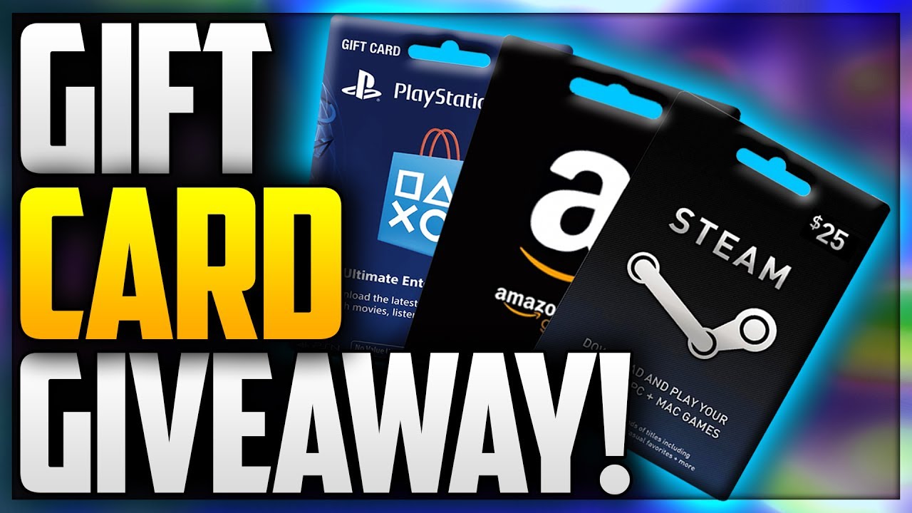 🎁WIN A FREE 25 GIFT CARD GIVEAWAY! WIN 5 FREE QUALITY