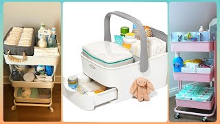 Baby Diaper Caddy Organizer Portable Storage Basket | Diaper Caddy Organization Ideas | Home Decor