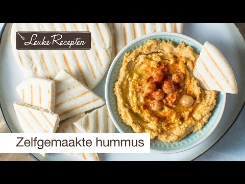Video: Hummus: Zelfgemaakte Recepten, Klassiek Met Kikkererwten, Maar Ook Bonen En Erwten, Foto En Video