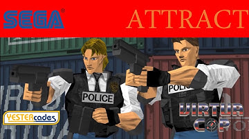 Virtua Cop - Attract Mode