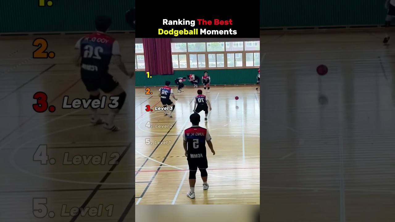 Ranking The Best Dodgeball Moments 😳 #usa