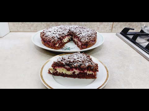 Пирог с какао,