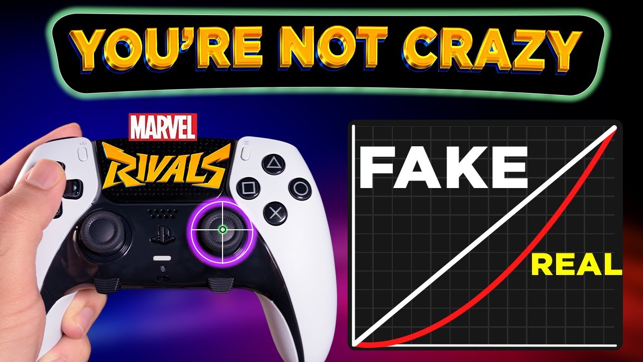 Why Marvel Rivals Aiming Feels BAD? (The Secret Fix)