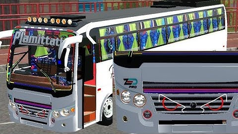 BUSSID FIRST ZEDPRO MOD  FULL LED MOD