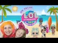 LOL Surprise BBs Born to Travel On Vacay Gameplay with Diva and Neonlicious Dolls