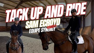 Tack Up and Ride with Event Rider Sam Ecroyd and the Equipe Synergy