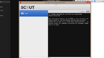 Scout app pour développer un CSS maintenable avec Sass et Compass