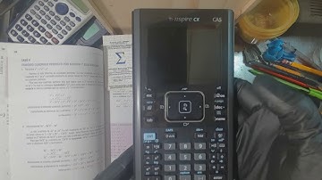 Error en calculadora texas instrument CX,algebra elemental