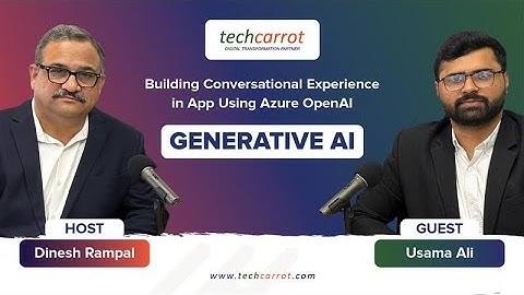 Building Conversational experience in App using Azure Open AI