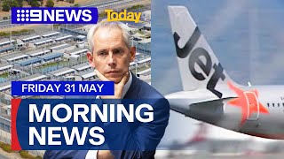 Drones tracking released immigration detainees; Jetstar crew fall ill mid flight | 9 News Australia