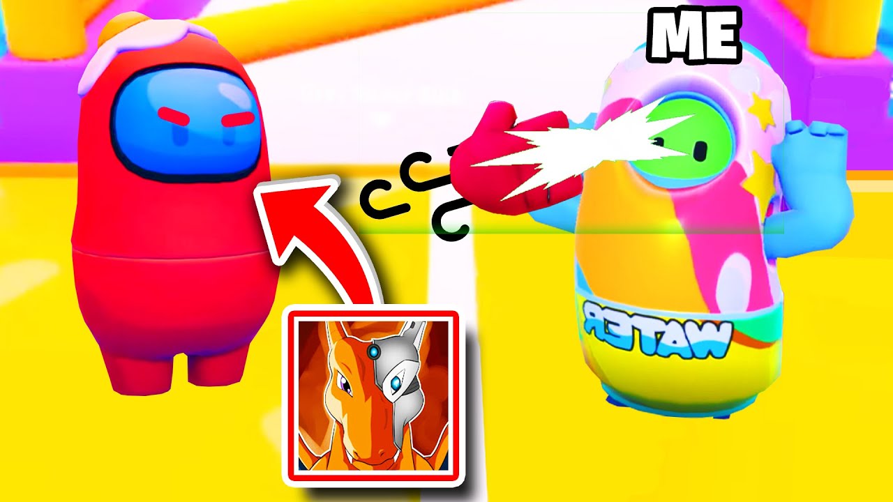 Teaching Chary How To Play Fall Guys...