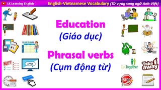 [English Vocabulary] List 28: Education - Phrasal Verbs (LIFE B1-B2 - Unit 9: LANGUAGE & LEARNING)