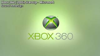 Xbox 360 (2005) Startup Sound Redesign